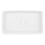 Umywalka 62x41.5 cm prostokątna nablatowa biała 40818000 Oltens Solberg zdj.3