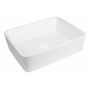 Umywalka 48x37 cm prostokątna nablatowa biała 40314000 Oltens Forde zdj.1