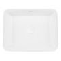 Umywalka 48x37 cm prostokątna nablatowa biała 40314000 Oltens Forde zdj.3