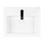 Umywalka 50x41 cm prostokątna ścienna-nablatowa biała 41403000 Oltens Susa zdj.3