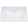 Umywalka 60.8x46 cm prostokątna wpuszczana biały połysk 5906551615371 Rodan Mora zdj.3