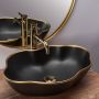 Umywalka 51.5x37.5 cm czarny REAU0692 Rea Pearl zdj.3