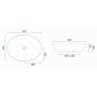 Umywalka REAU8462 Rea Margot zdj.2
