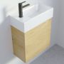 Umywalka 41x20 cm prostokątna ścienna-meblowa biała W012002005 Riho Livit Tiny Wash zdj.4