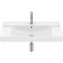 Umywalka 80x46 cm prostokątna meblowa biała A32768H004 Roca Ona zdj.1