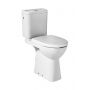 Kompakt WC dla niepełnosprawnych biały A342236000 Roca Dostępna Łazienka zdj.1