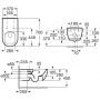 Miska WC wisząca bez kołnierza biały A346236000 Roca Access Dostępna Łazienka zdj.2