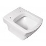 Miska WC wisząca z kołnierzem biały A346627000 Roca Hall zdj.5