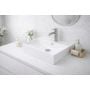 Umywalka 60x45 cm prostokątna wpuszczana-nablatowa biała DOLER60 Ruvetti Erna zdj.5
