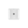 Umywalka 40.2x40.2 cm kwadratowa nablatowa biała 136729004 Sanindusa Sanlife zdj.3