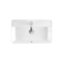 Umywalka 60x35 cm prostokątna ścienna biała 136900004 Sanindusa Sanlife zdj.3