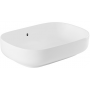 Umywalka 59.2x40 cm prostokątna nablatowa biała 137310604 Sanindusa Sanibold zdj.1
