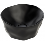 Umywalka 42.5x42.5 cm okrągła nablatowa czarna 147774264 Sanindusa Magmma zdj.1