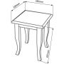 Taboret 1677 Sapho Retro zdj.2