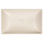 Umywalka 58x36 cm prostokątna nablatowa brąz/beż AR472 Sapho Trant zdj.4
