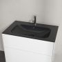 Umywalka 80x50 cm prostokątna meblowa czarna 416481R7 Villeroy & Boch Finion zdj.4