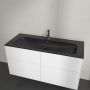 Umywalka 120x50 cm prostokątna meblowa czarna 4164C2R7 Villeroy & Boch Finion zdj.4