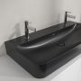 Umywalka 100x47 cm prostokątna ścienna-meblowa czarna 41681LR7 Villeroy & Boch Finion zdj.8