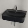 Umywalka 60x47 cm prostokątna ścienna czarna 416864R7 Villeroy & Boch Finion zdj.4