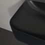 Umywalka 80x47 cm prostokątna ścienna czarna 416881R7 Villeroy & Boch Finion zdj.6