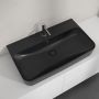 Umywalka 80x47 cm prostokątna ścienna-meblowa czarna 41688LR7 Villeroy & Boch Finion zdj.5
