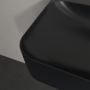 Umywalka 100x47 cm prostokątna ścienna czarna 4168ABR7 Villeroy & Boch Finion zdj.6