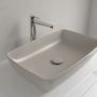 Umywalka 58x38.5 cm prostokątna nablatowa brąz/beż 417258AM Villeroy & Boch Artis zdj.5