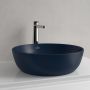 Umywalka 43x43 cm okrągła nablatowa niebieska 417943R6 Villeroy & Boch Artis zdj.4