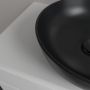 Umywalka 43x43 cm okrągła nablatowa czarna 417943R7 Villeroy & Boch Artis zdj.3