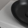 Umywalka 43x43 cm okrągła nablatowa czarna 417943R7 Villeroy & Boch Artis zdj.6