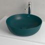 Umywalka 43x43 cm okrągła nablatowa zielona 417943TE Villeroy & Boch Artis zdj.7