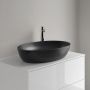 Umywalka 61x41 cm owalna nablatowa czarna 419861R7 Villeroy & Boch Artis zdj.6