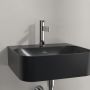 Umywalka 43x39 cm prostokątna ścienna czarna 436444R7 Villeroy & Boch Finion zdj.7