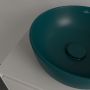 Umywalka 32.5x32.5 cm okrągła nablatowa zielona 438932TE Villeroy & Boch Artis zdj.3