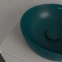 Umywalka 32.5x32.5 cm okrągła nablatowa zielona 438932TE Villeroy & Boch Artis zdj.6