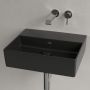 Umywalka 50x42 cm prostokątna ścienna czarna 4A2253R7 Villeroy & Boch Memento 2.0 zdj.6
