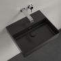 Umywalka 50x42 cm prostokątna ścienna czarna 4A2253R7 Villeroy & Boch Memento 2.0 zdj.7
