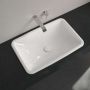 Umywalka 67.5x45 cm prostokątna wpuszczana biała 4A660001 Villeroy & Boch Loop & Friends zdj.2