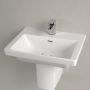 Umywalka 55x44 cm prostokątna ścienna biała 4A705501 Villeroy & Boch Subway 3.0 zdj.5