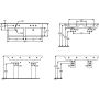 Umywalka 4A71D5R1 Villeroy & Boch Subway 3.0 zdj.2