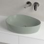 Umywalka 51x40 cm nablatowa zielona 4A7351R8 Villeroy & Boch Antao zdj.3