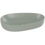 Umywalka 65x40 cm owalna nablatowa zielona 4A7465R8 Villeroy & Boch Antao zdj.1