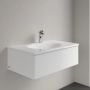 Umywalka 80x50 cm prostokątna meblowa biała 4A7581R1 Villeroy & Boch Antao zdj.4