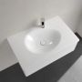 Umywalka 80x50 cm prostokątna meblowa biała 4A7581R1 Villeroy & Boch Antao zdj.6