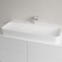 Umywalka 100x47 cm prostokątna ścienna-meblowa biała 41681BRW Villeroy & Boch Finion zdj.4