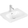 Umywalka 55x44.5 cm prostokątna meblowa biała 5A5155R1 Villeroy & Boch Skyla zdj.3