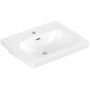 Umywalka 55x44.5 cm prostokątna meblowa biała 5A5155RW Villeroy & Boch Skyla zdj.1