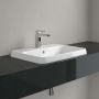 Umywalka 60x45 cm prostokątna wpuszczana biała 5A676001 Villeroy & Boch Architectura zdj.3