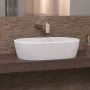 Umywalka 60x40 cm owalna nablatowa biała 5A2661R1 Villeroy & Boch Architectura zdj.5