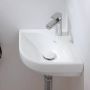 Umywalka 32x32 cm narożna ścienna biała 43714601 Villeroy & Boch Subway 3.0 zdj.4